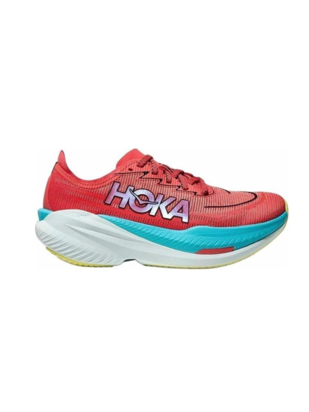 HOKA Mach X 2 Mens Running Shoes Size 12D Coral Grapefruit NWT